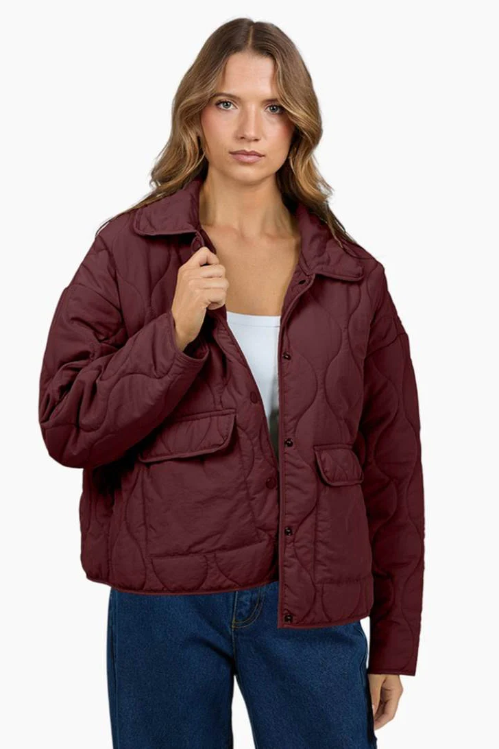 Archer Cherry Stitched Jacket