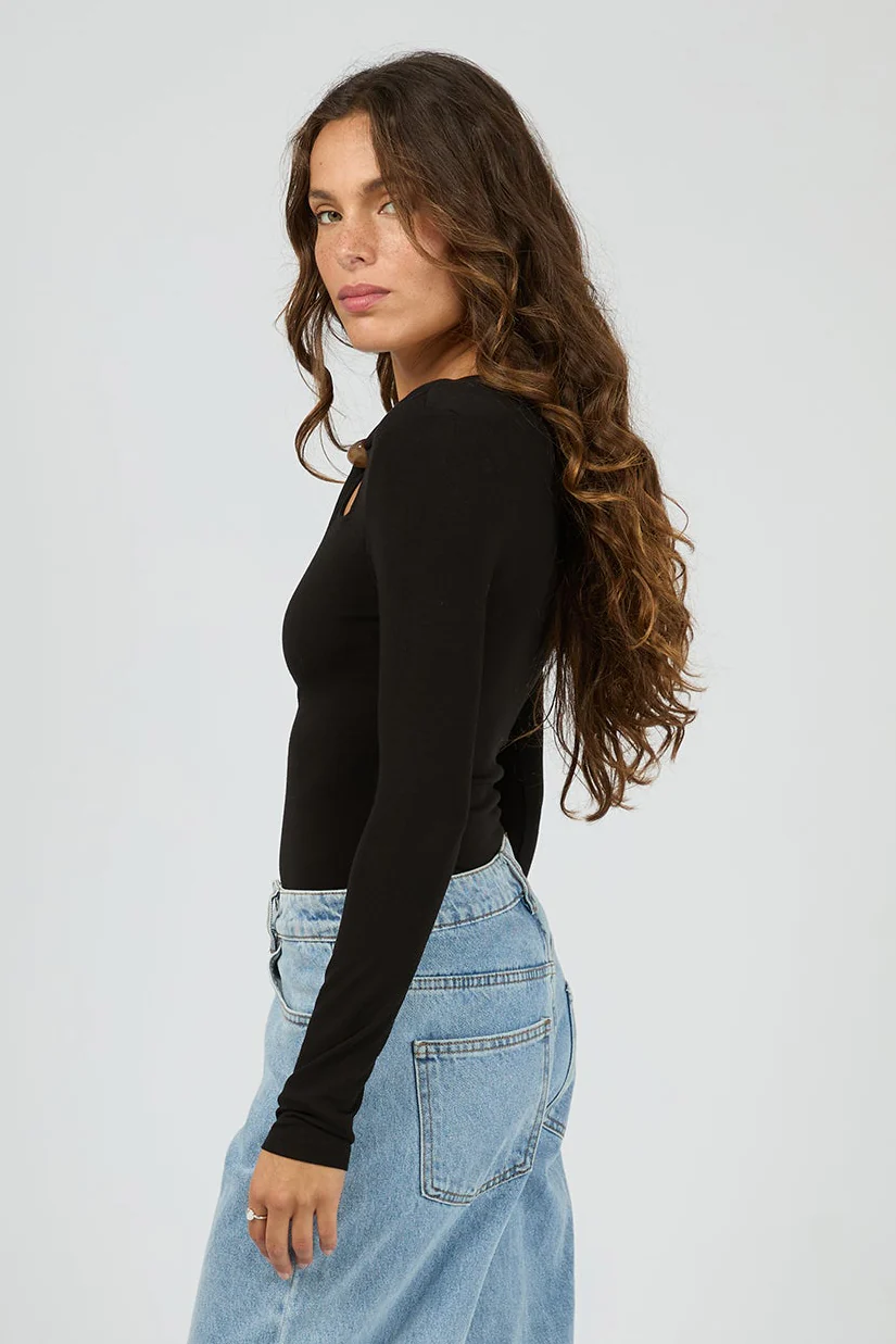 Atlas Black Bead LS Top - Image 6