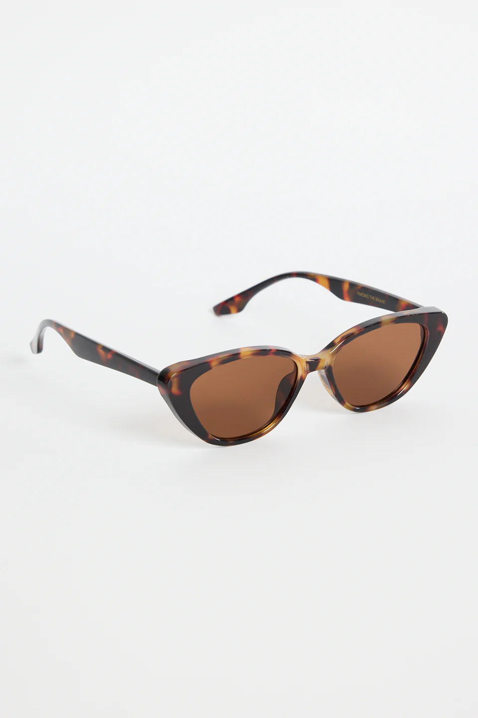 Barcelona Brown Tort Cat Eye Sunglasses - Image 3