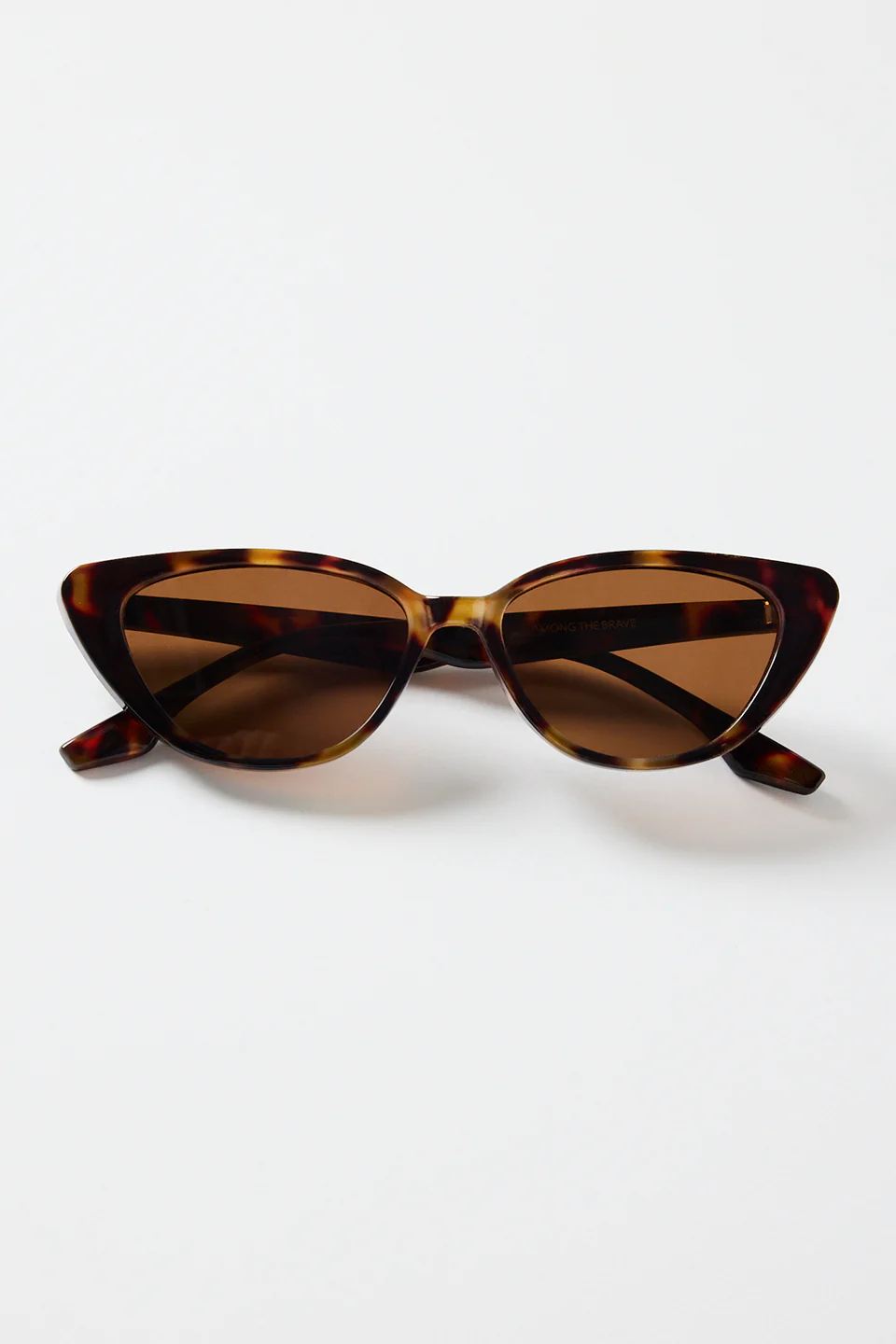 Barcelona Brown Tort Cat Eye Sunglasses - Image 5