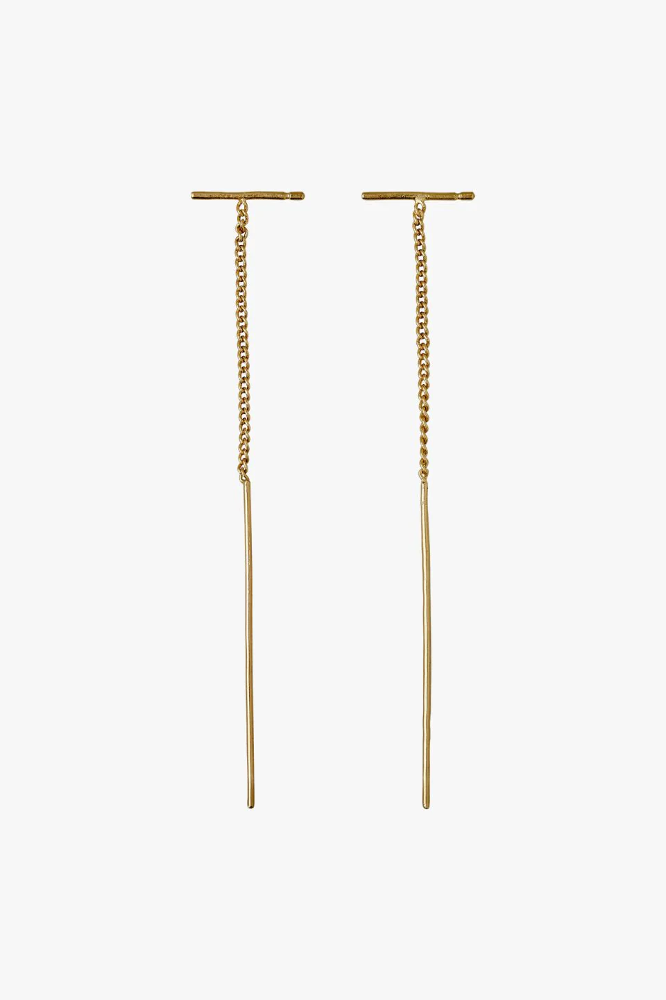 Brielle Small Bar Thread Earring