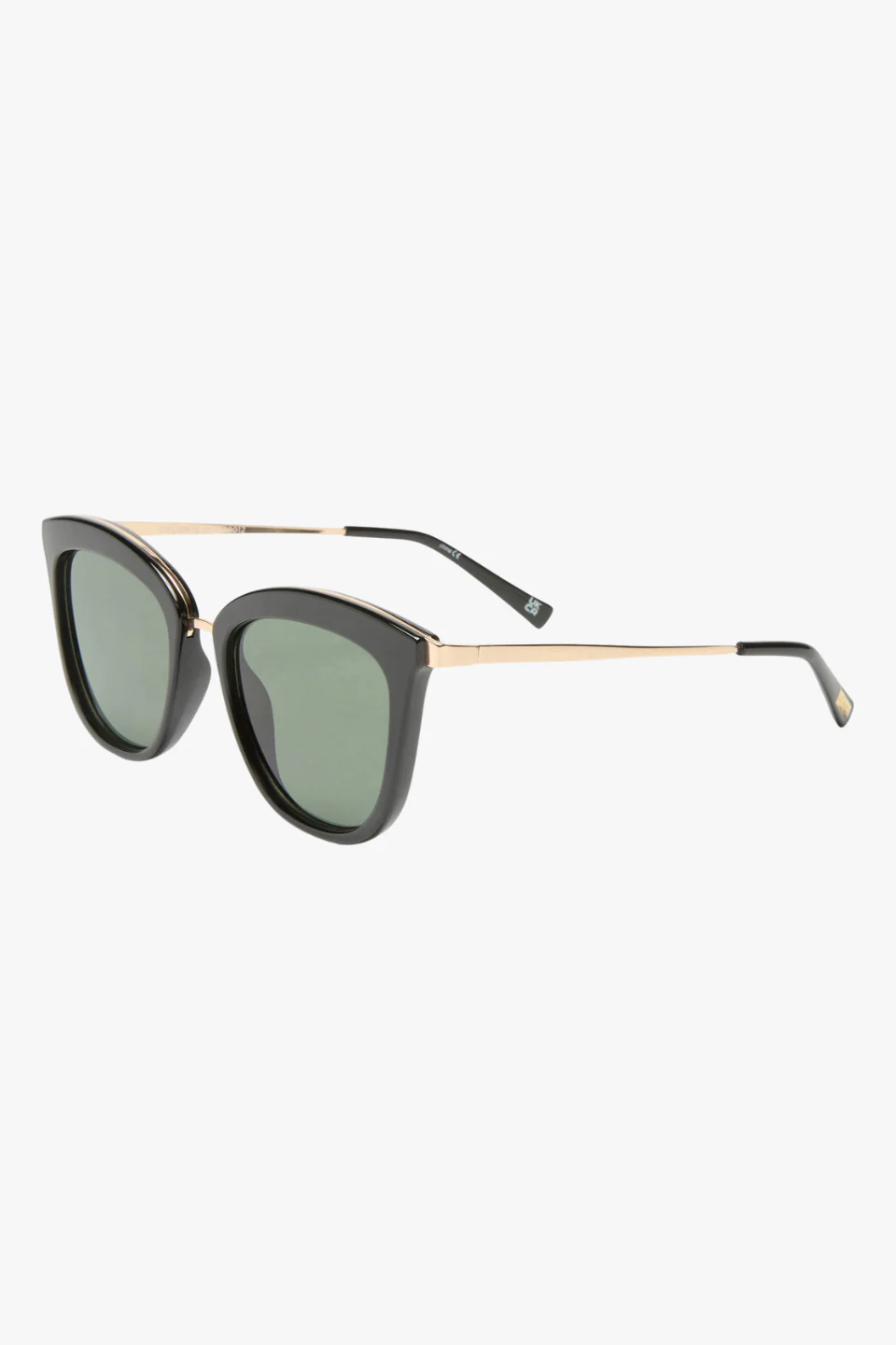 Caliente Black Gold Arms Khaki Lens Sunglasses - Image 4