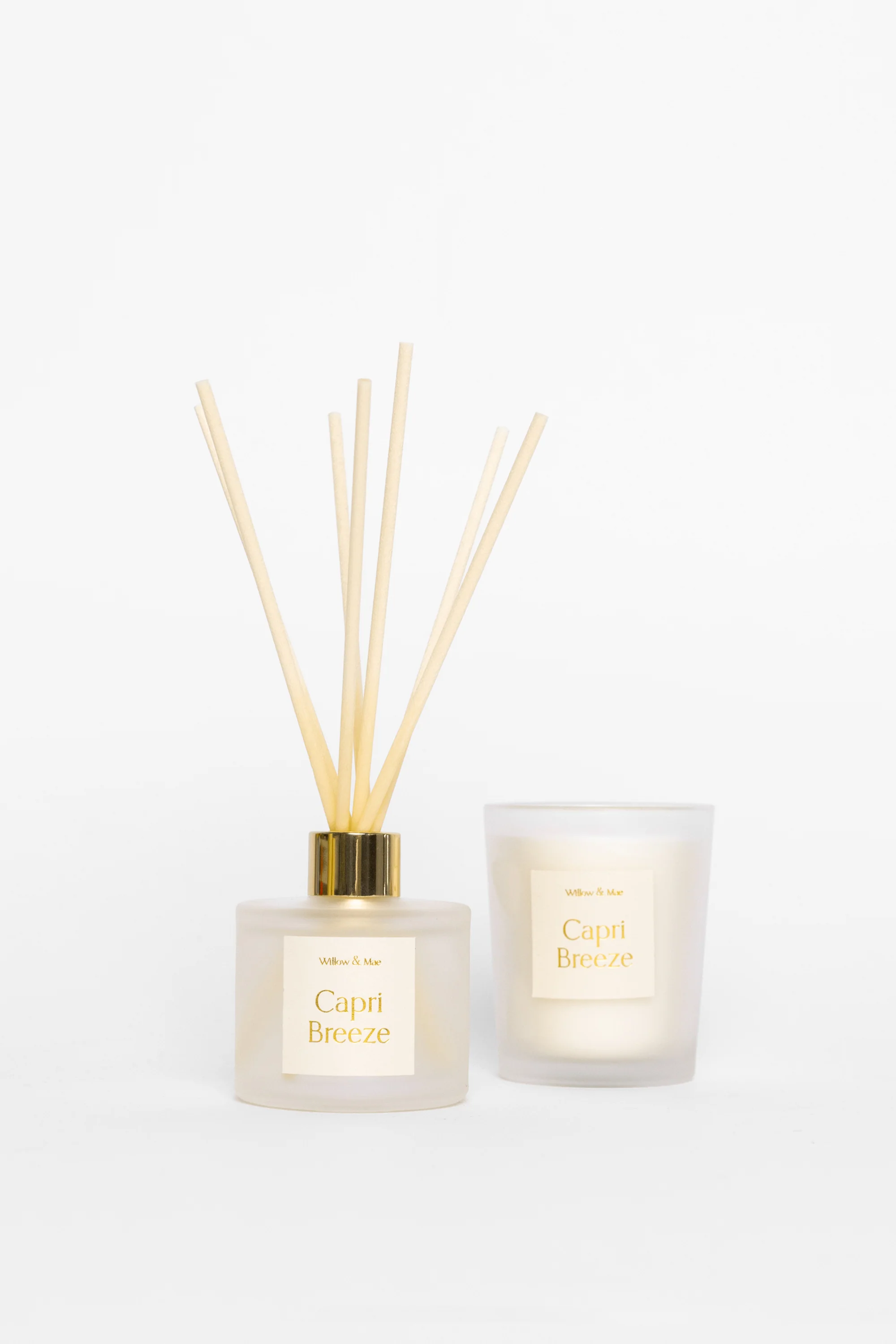 Capri Breeze Ivory 70g Candle + 50ml Diffuser Set - Image 2