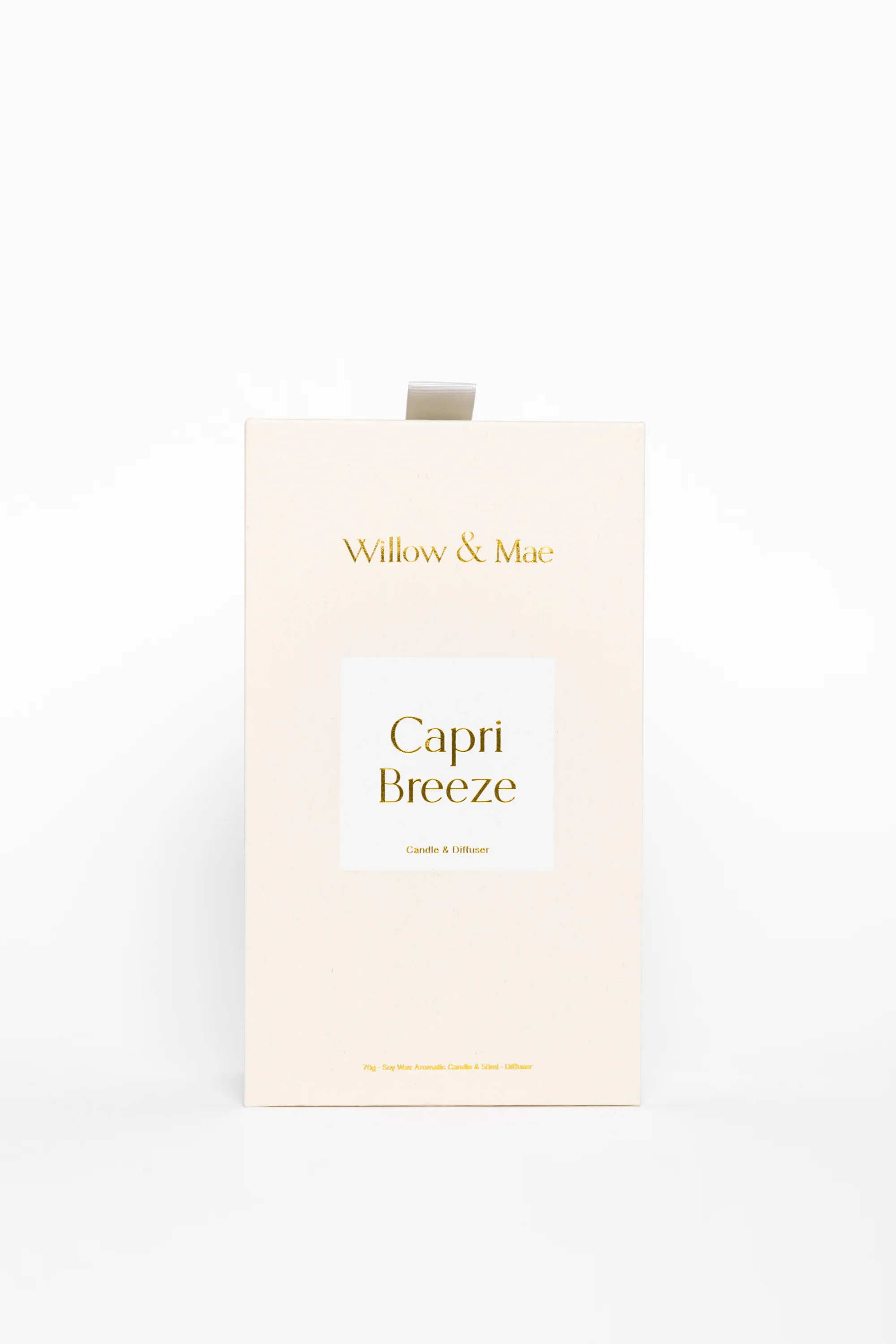 Capri Breeze Ivory 70g Candle + 50ml Diffuser Set - Image 3
