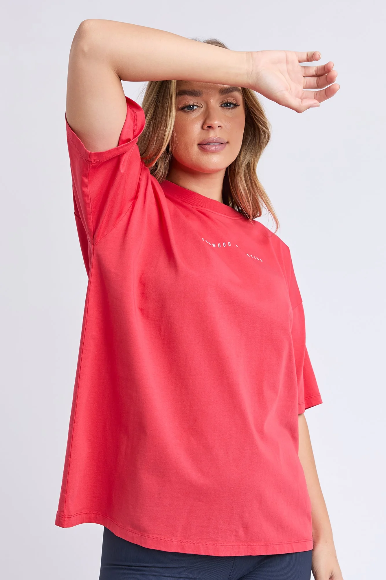 Captain Red Oversized Tee - Image 2