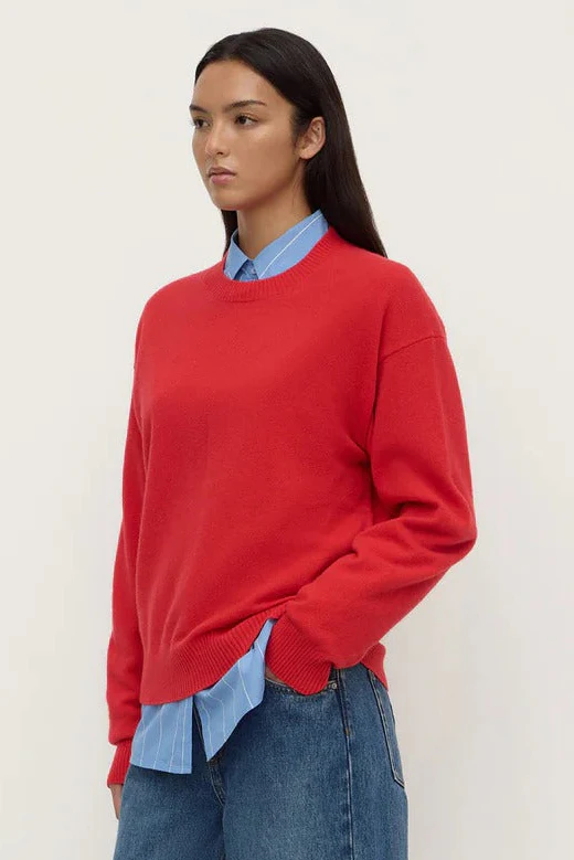 Carter Flame Brushed Merino Wool Sweater - Image 2