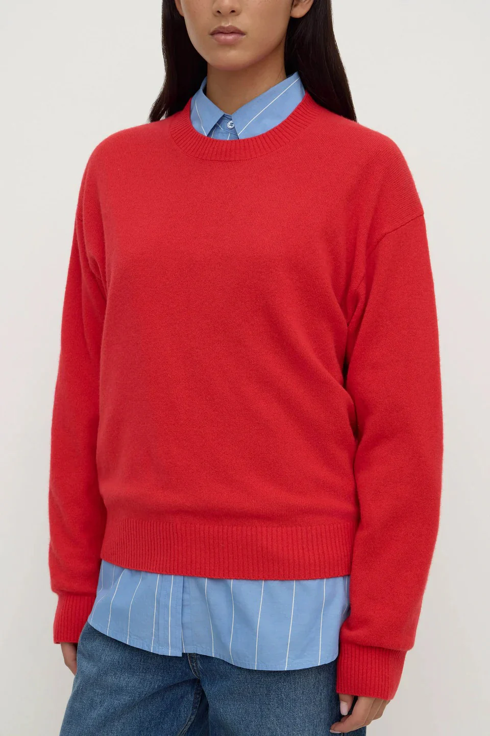 Carter Flame Brushed Merino Wool Sweater - Image 5