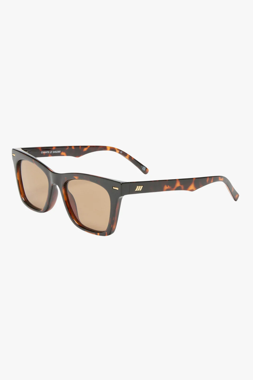 Chante Dark Tort Rectangle Sunglasses - Image 3