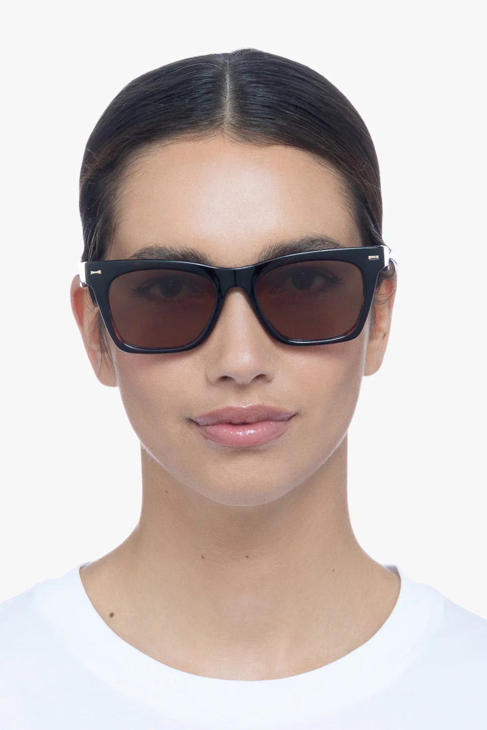 Chante Dark Tort Rectangle Sunglasses - Image 4