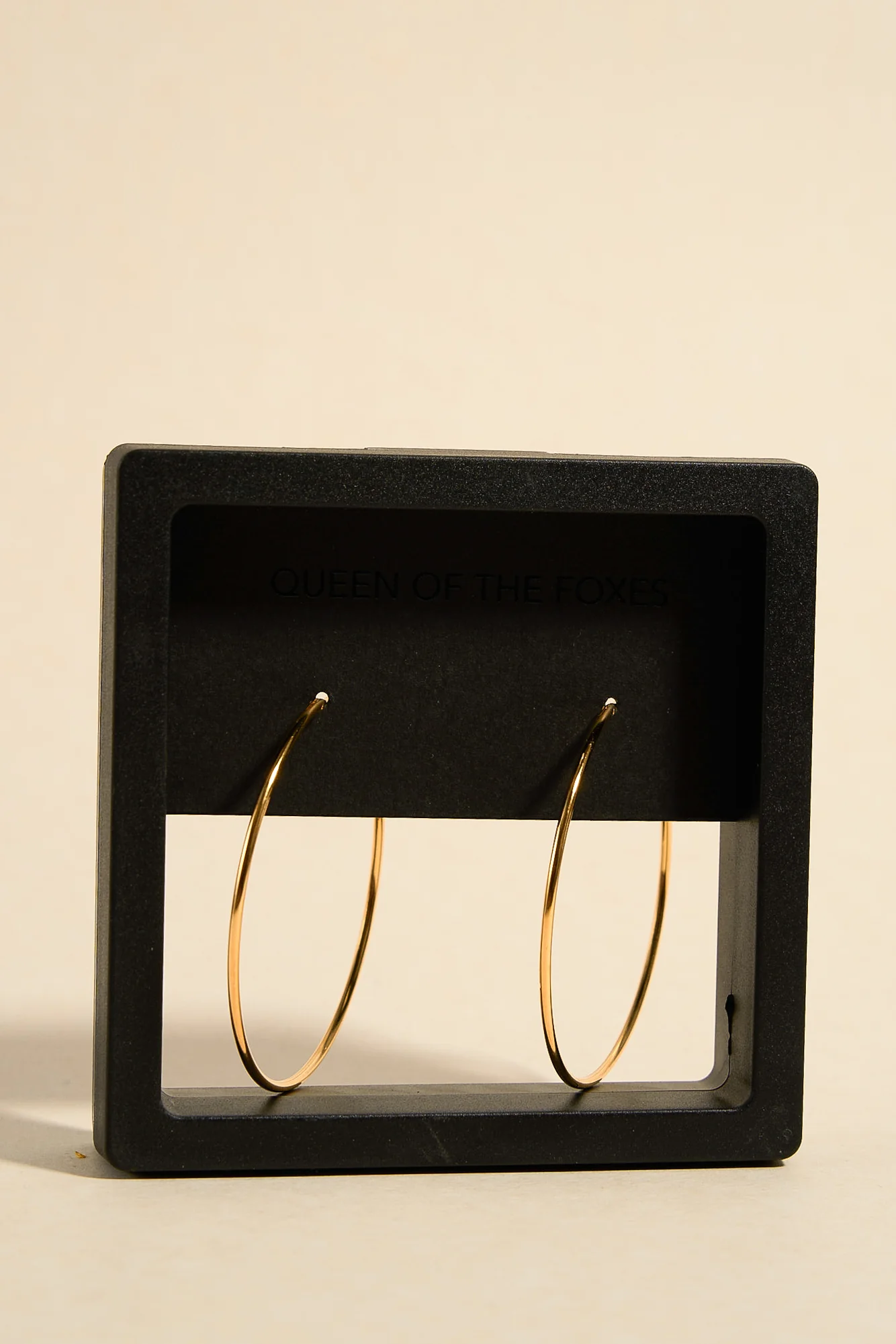 Classic Gold EOL Thin Hoop