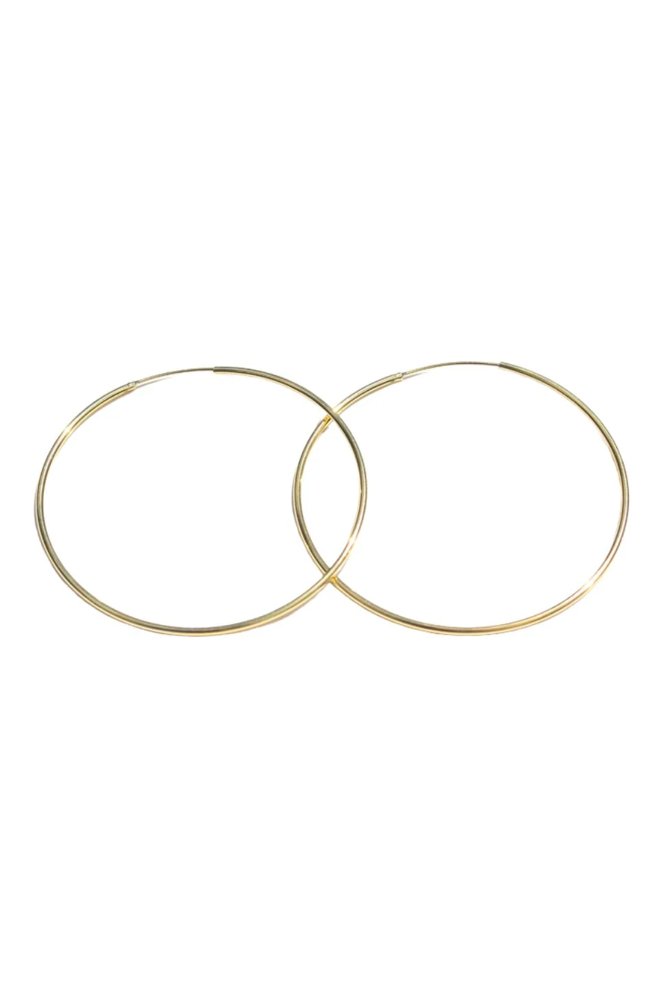 Classic Gold EOL Thin Hoop - Image 2