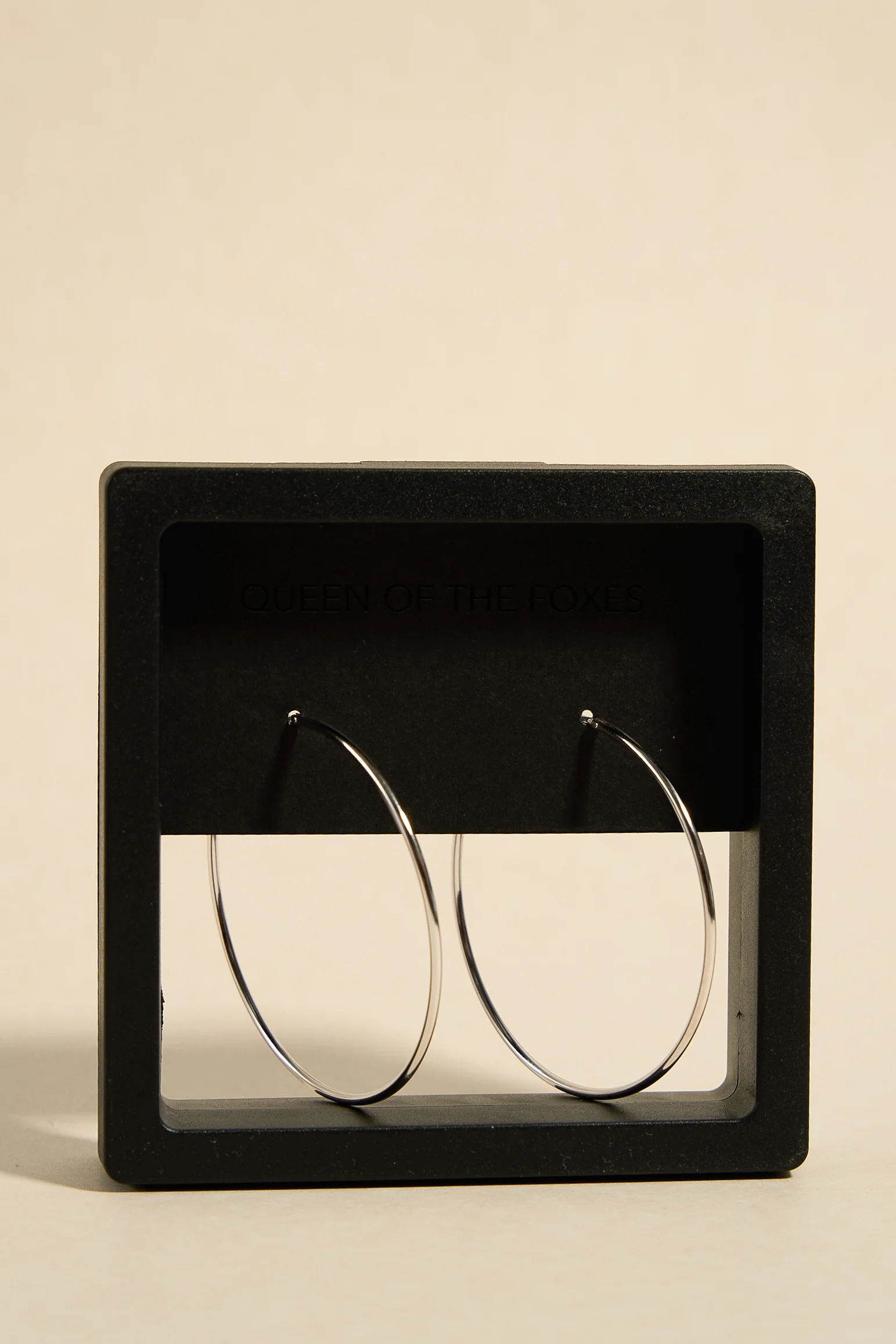 Classic EOL Silver Thin Hoop