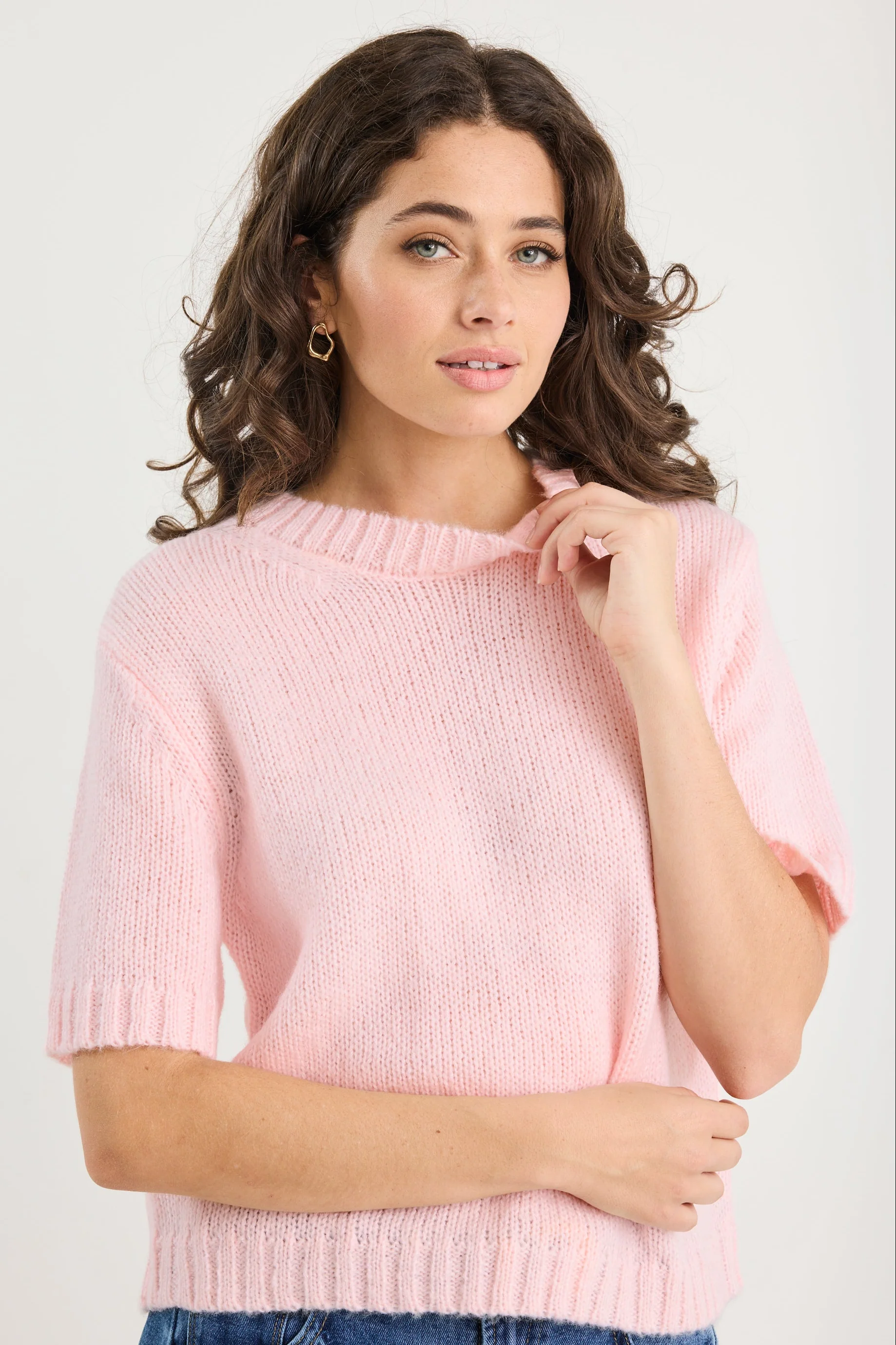Countess Blush Soft Knit Tee - Image 5
