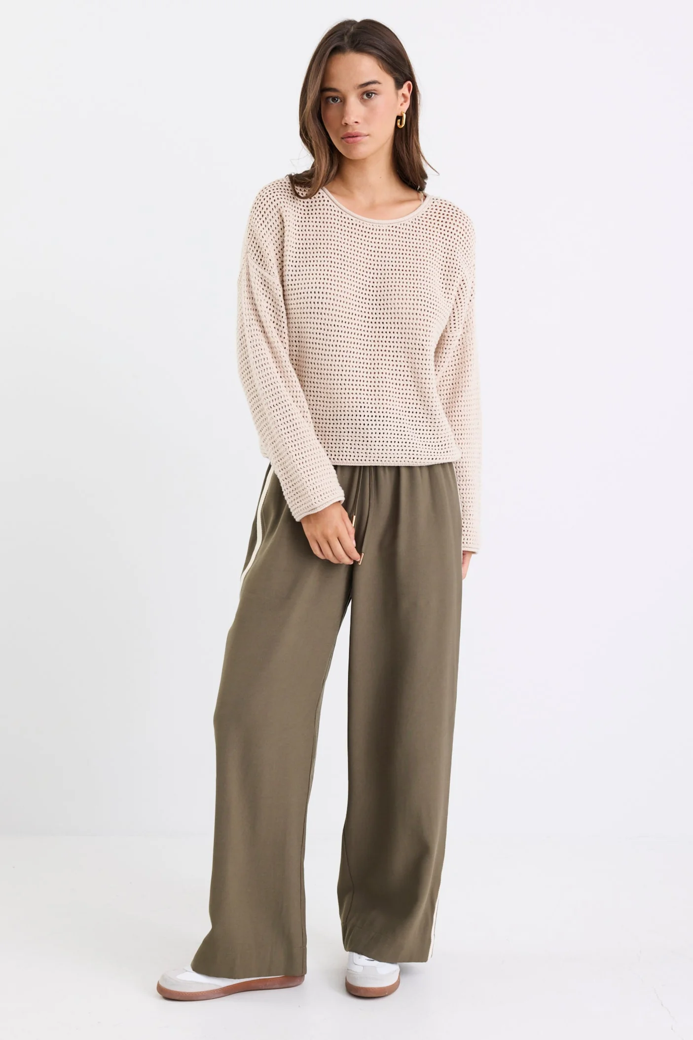 Dawn String Crochet Knit Jumper - Image 3