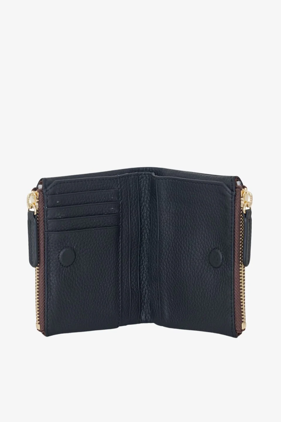 Delilah Black Leather Wallet - Image 3