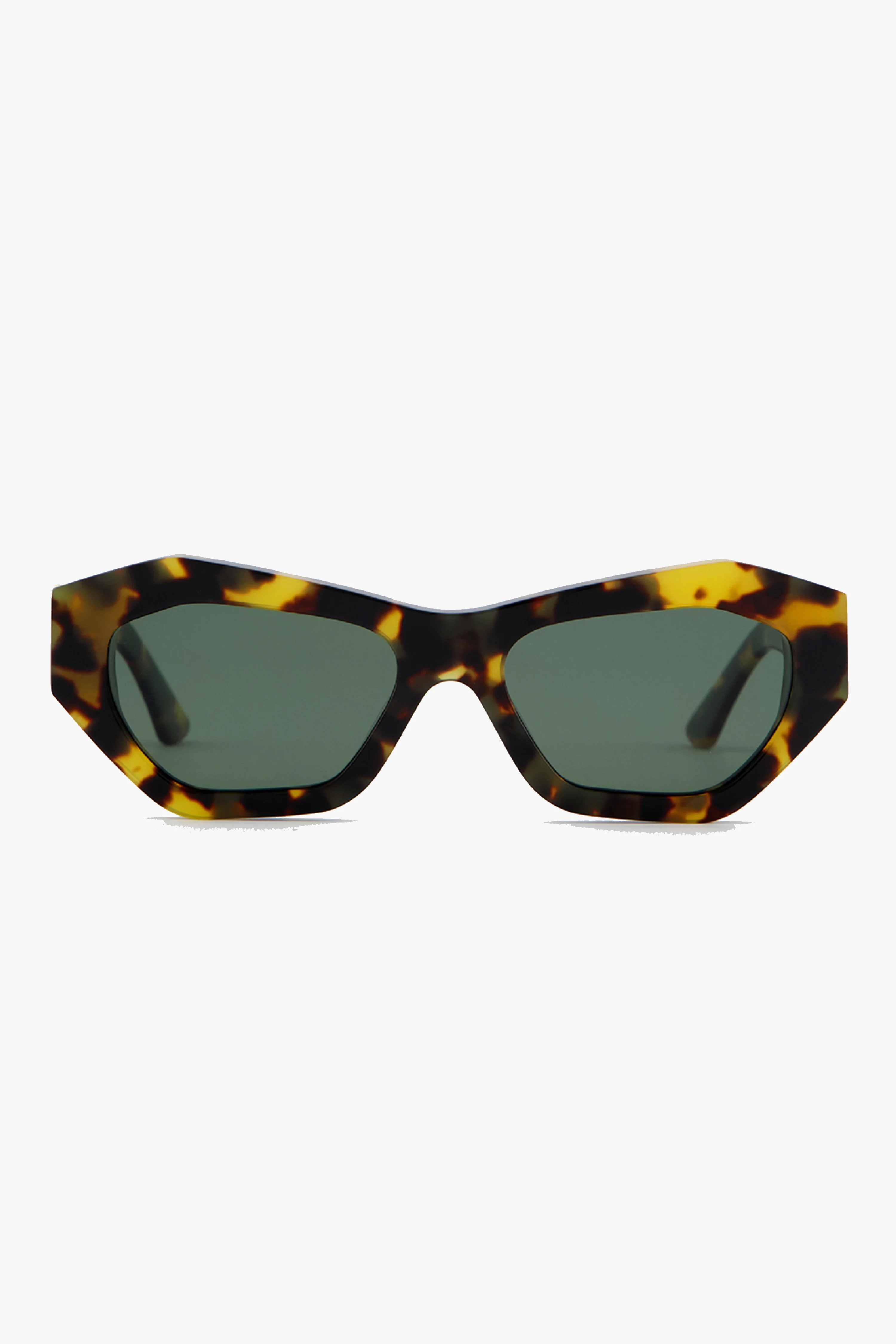 Emily Tortoise Angular Sunglasses