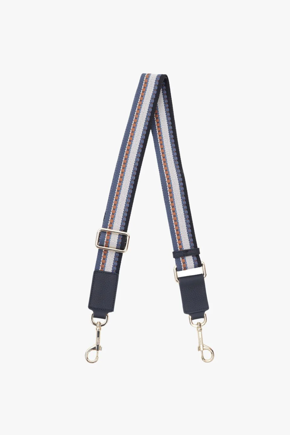 Feature Black + White + Navy Webbing Strap - Image 2