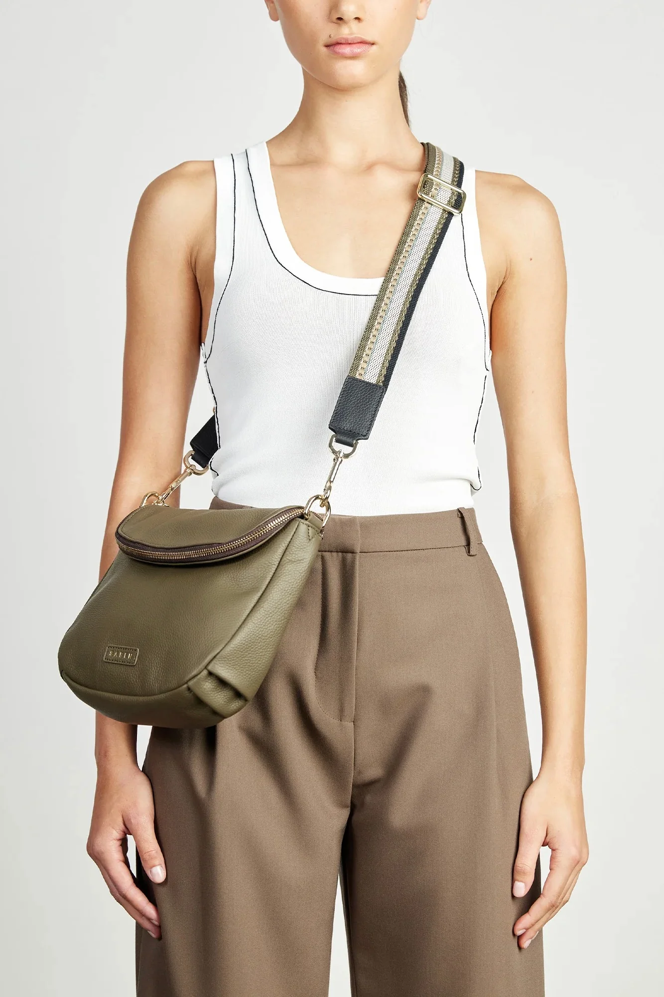 Feature Webbing Multi Rosemary Strap
