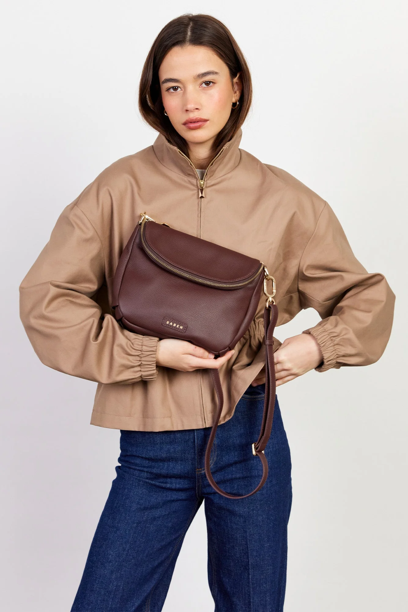 Fifi Espresso Crossbody Bag - Image 2