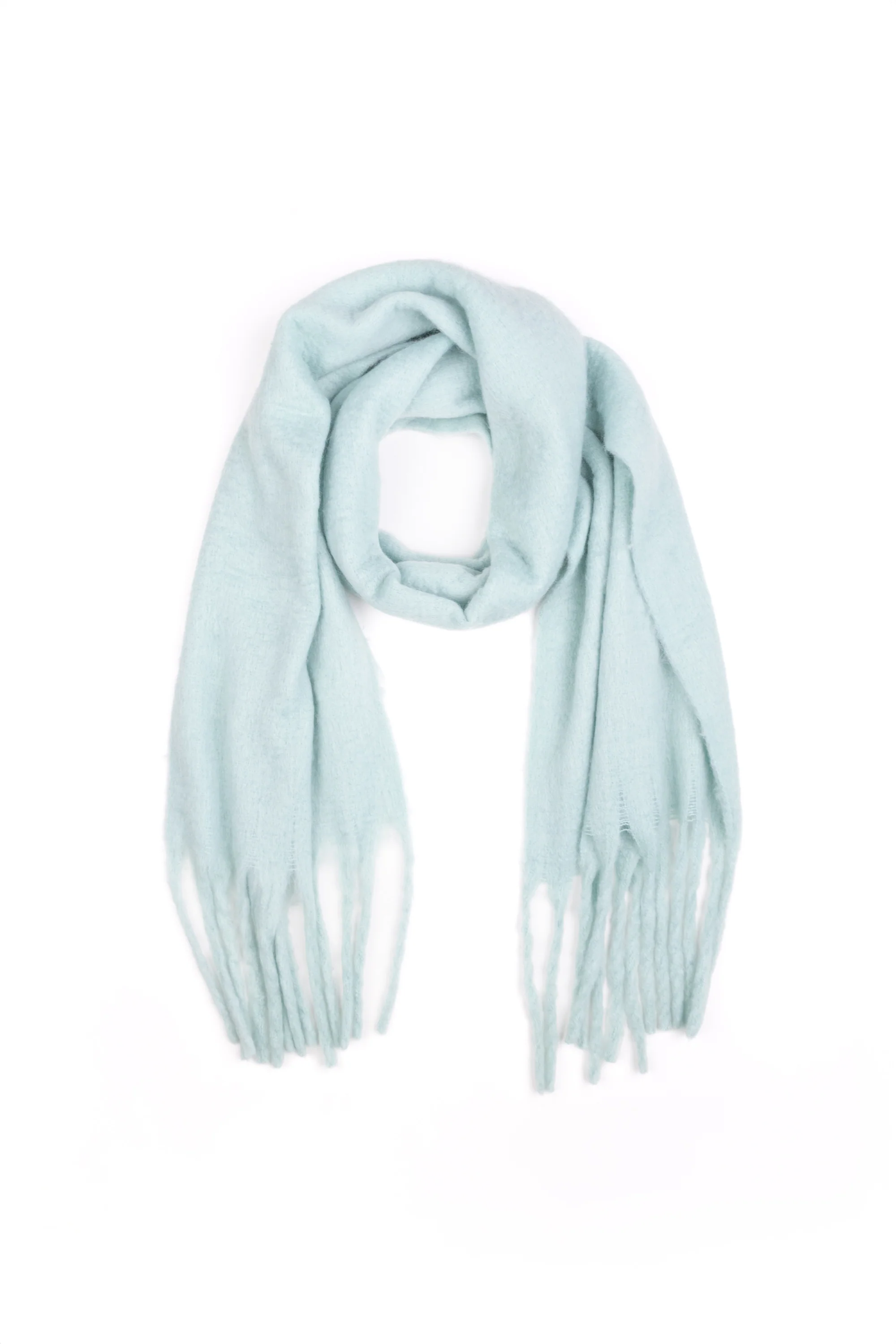 Flo Blue Chunky Soft Scarf