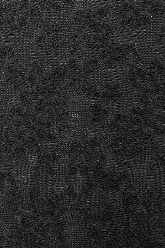 Forgiven Black Textured Lace LS Top - Image 6
