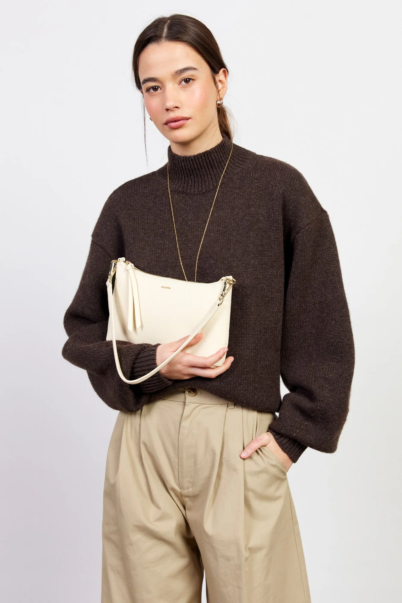 Haven Vanilla Shoulder Bag - Image 3