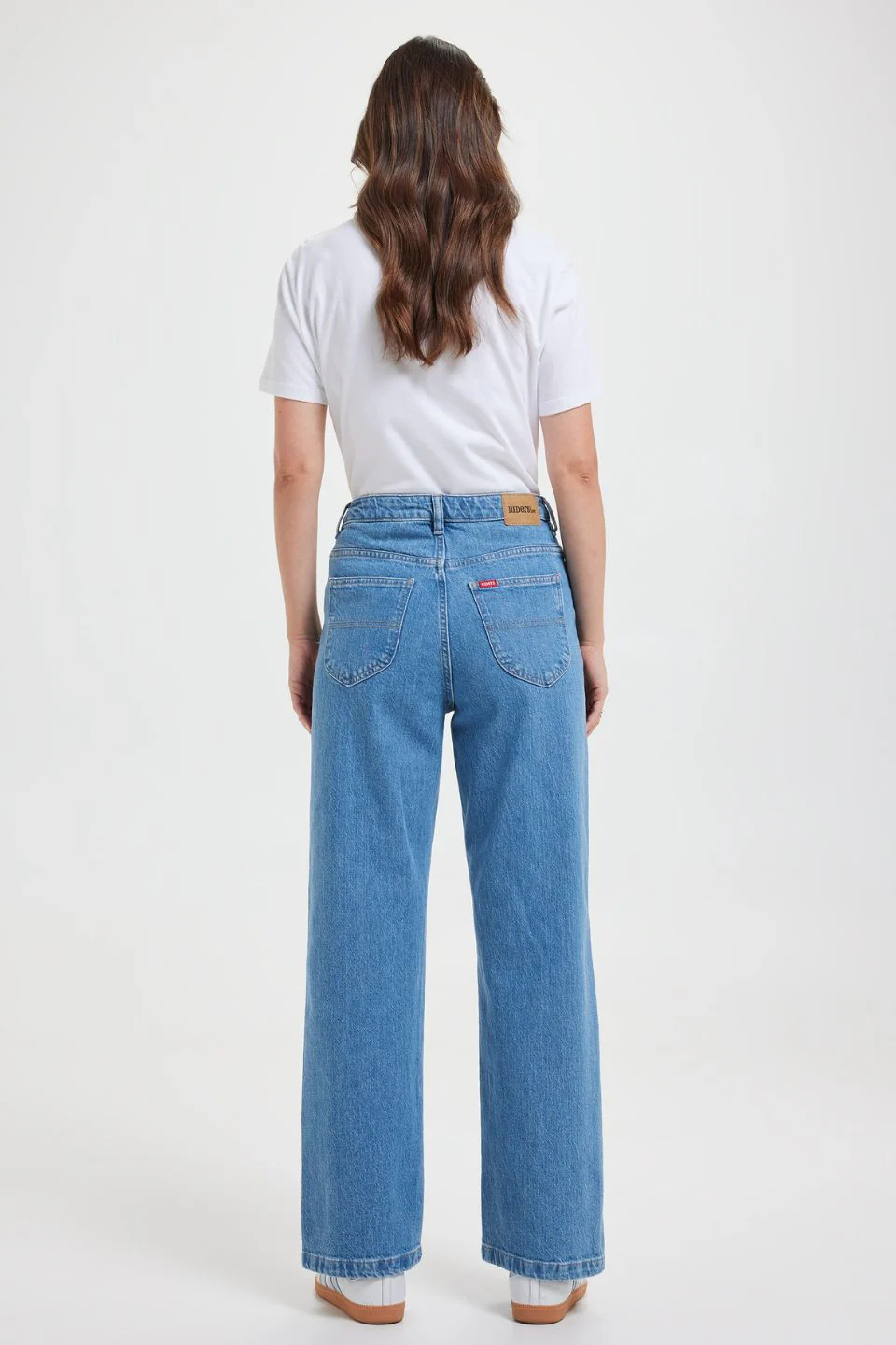 Hi Wide Worn In Blue Jean - Image 4