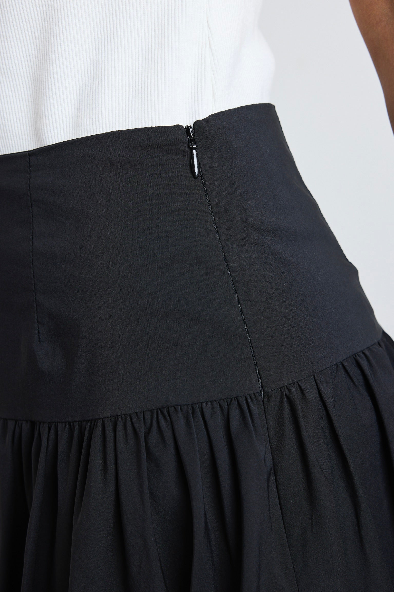 Intensity Black Bubble Midi Skirt - Image 5