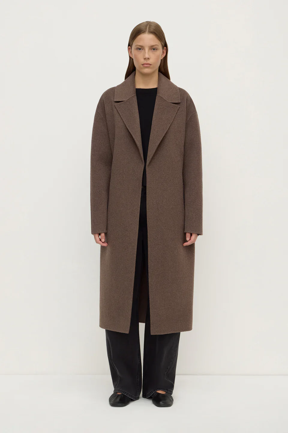 Ivy Cocoa Marle Wool Coat