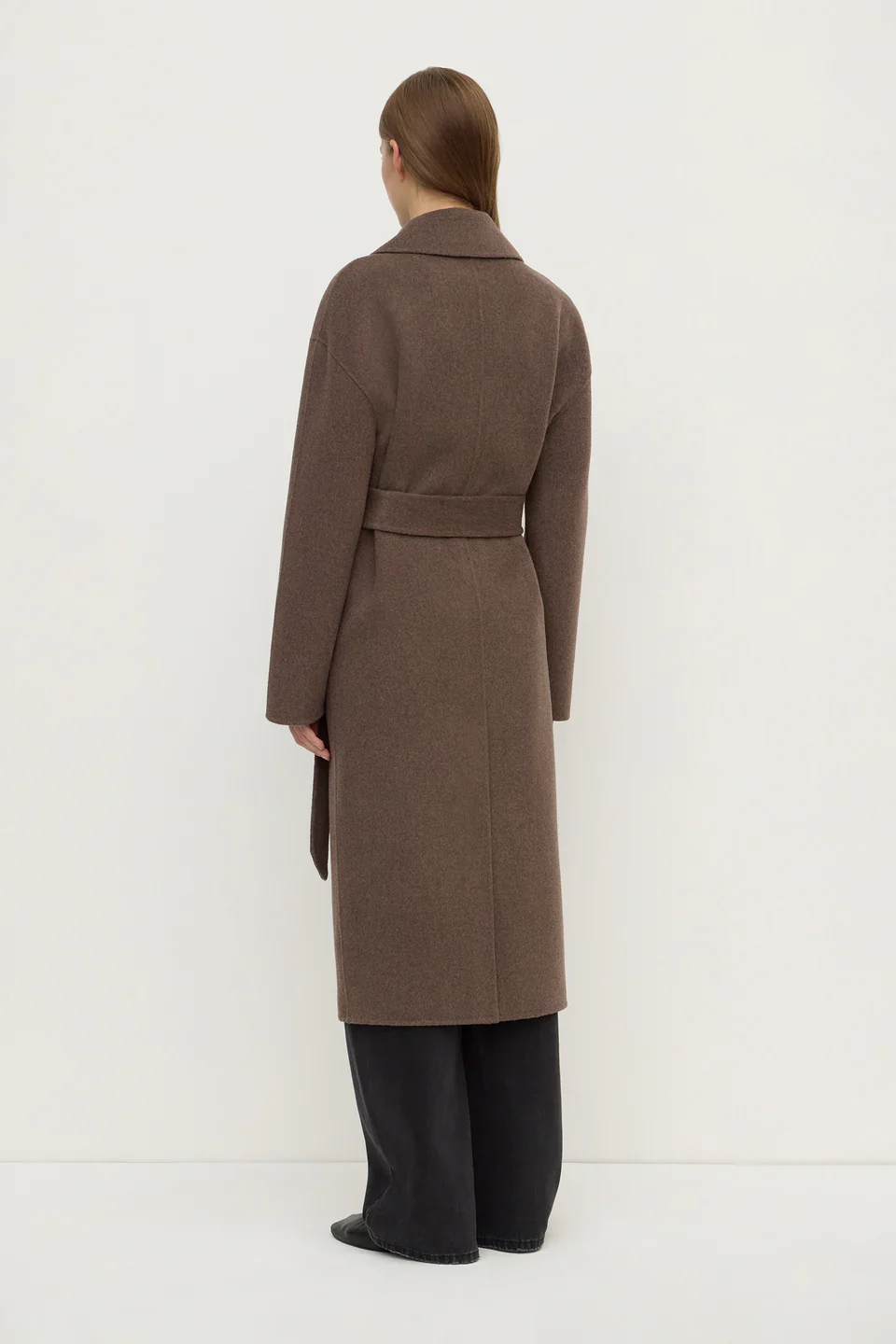 Ivy Cocoa Marle Wool Coat - Image 6