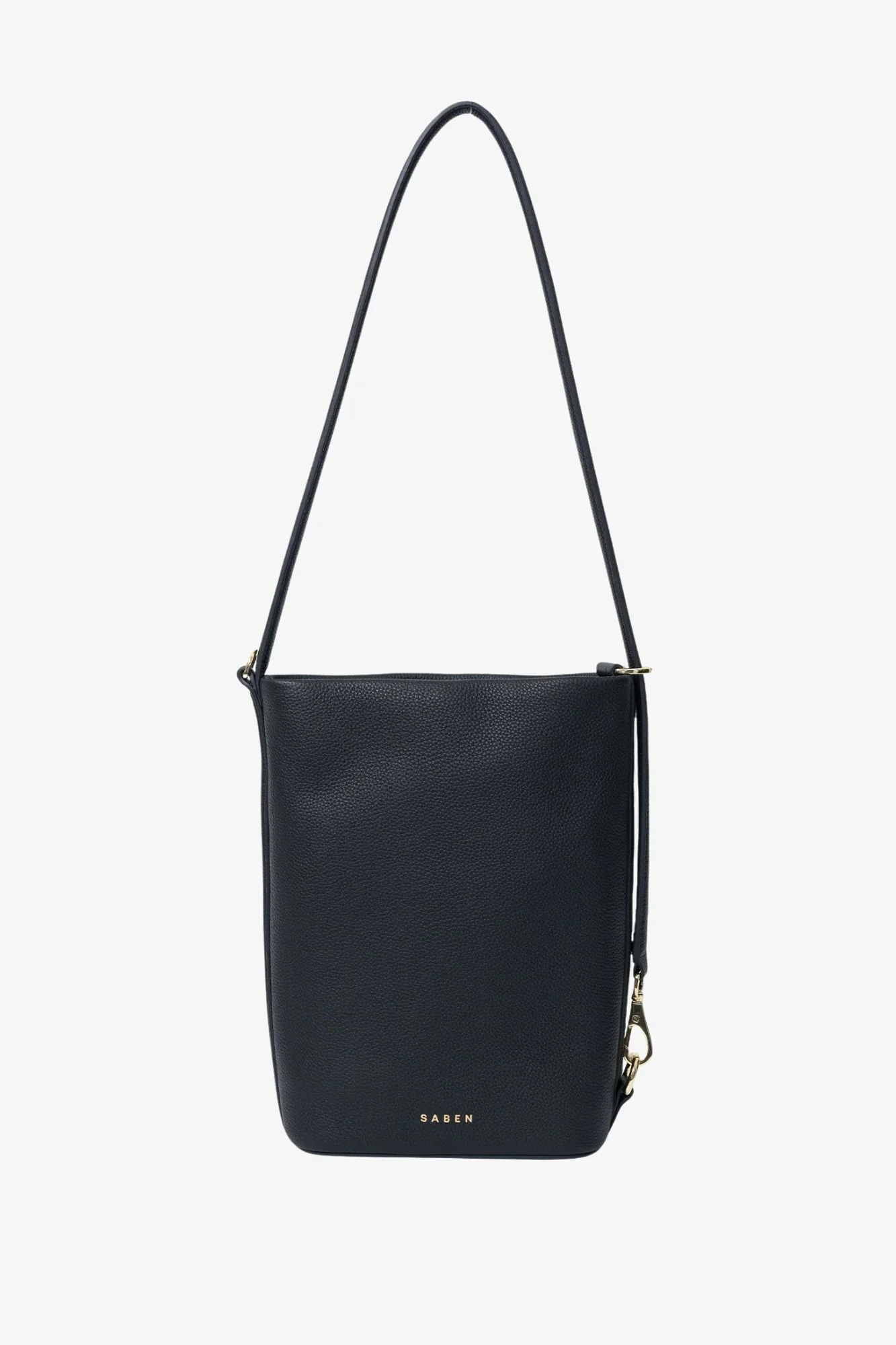 Jojo Black Medium Bucket Shoulder Bag - Image 2