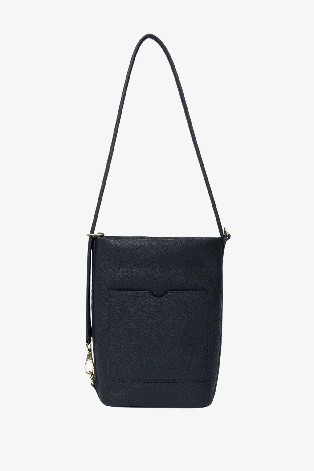 Jojo Black Medium Bucket Shoulder Bag - Image 3