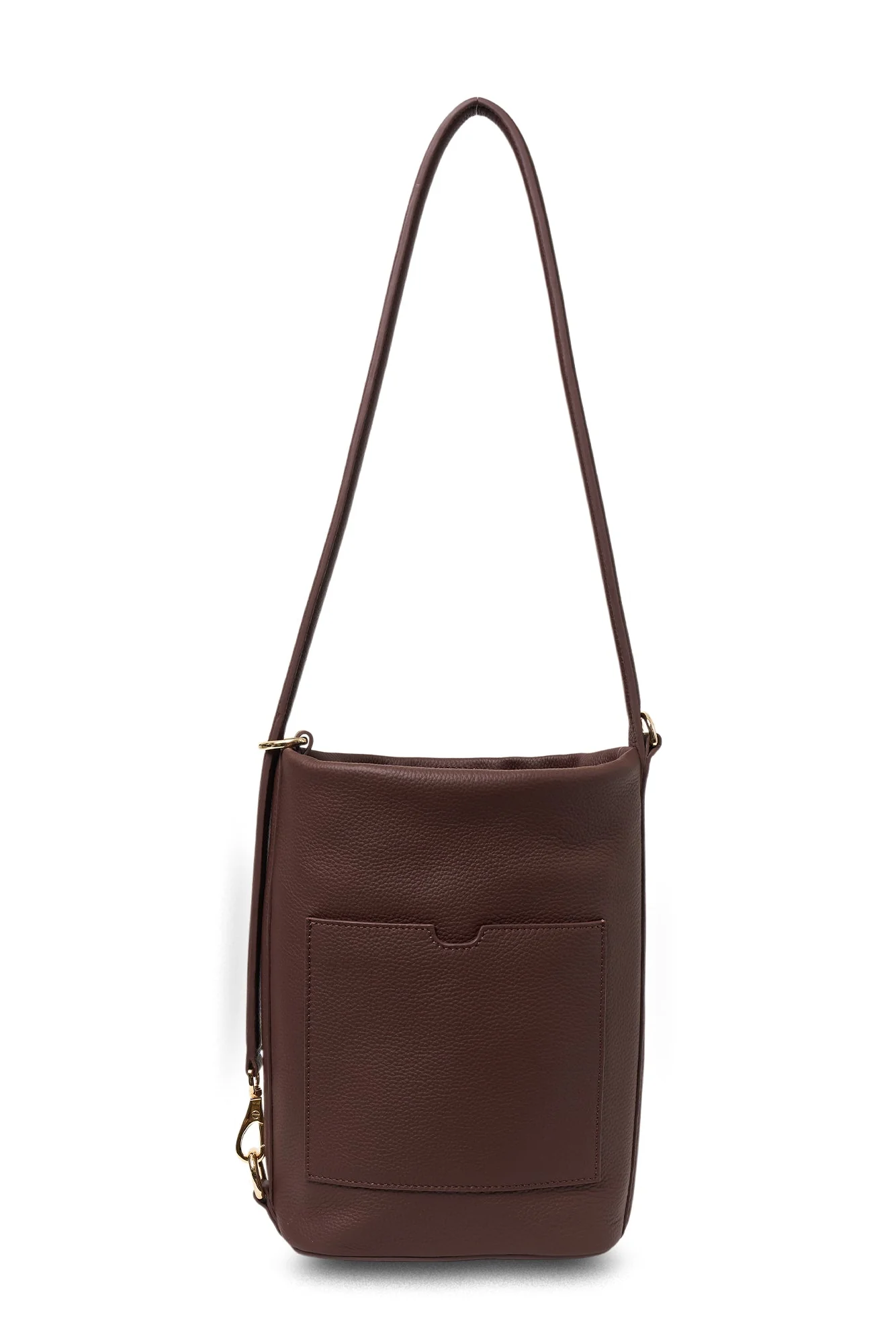 Jojo Espresso Soft Luxe Leather Shoulder Bag - Image 6