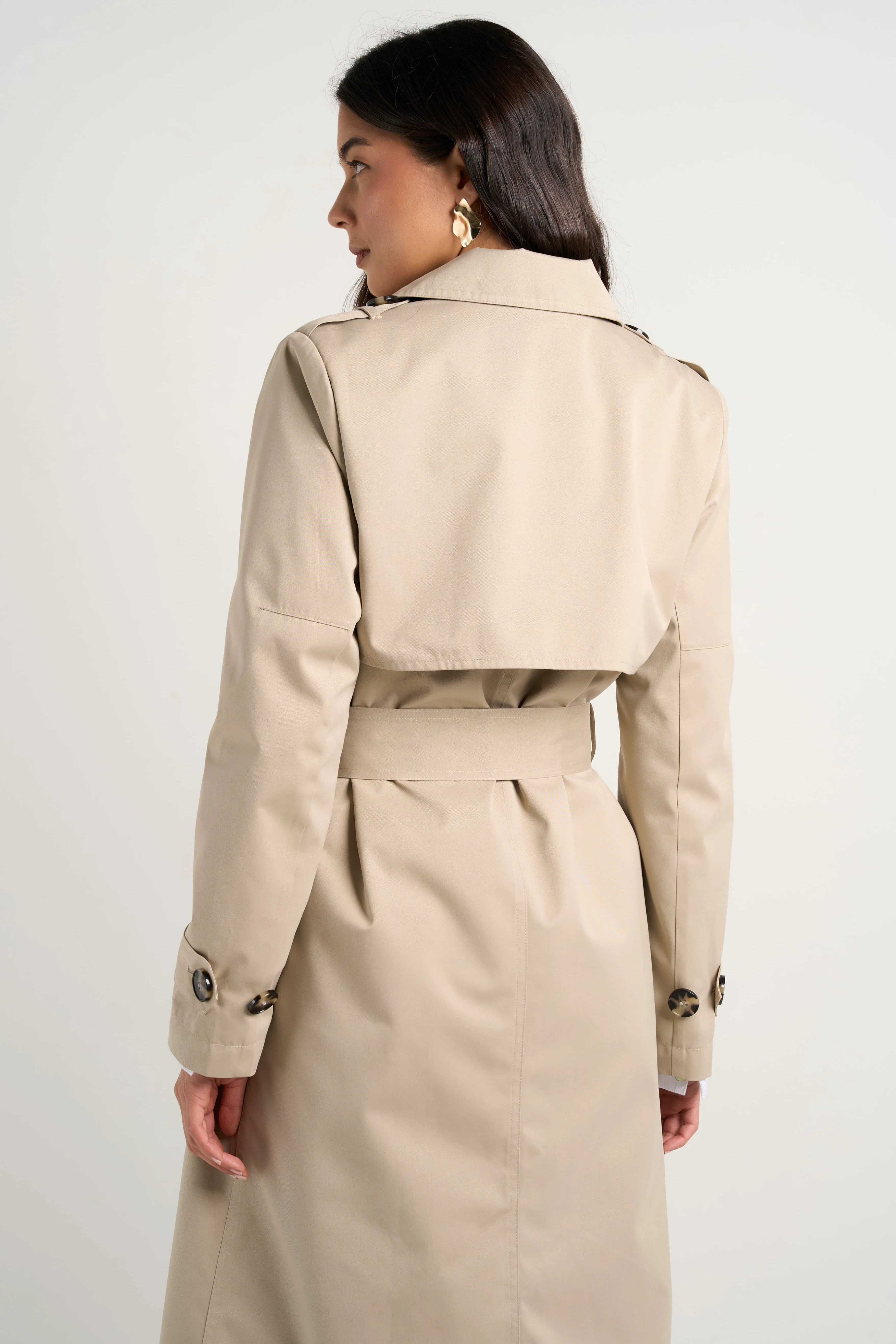 Kensington Stone Trench Coat - Image 8