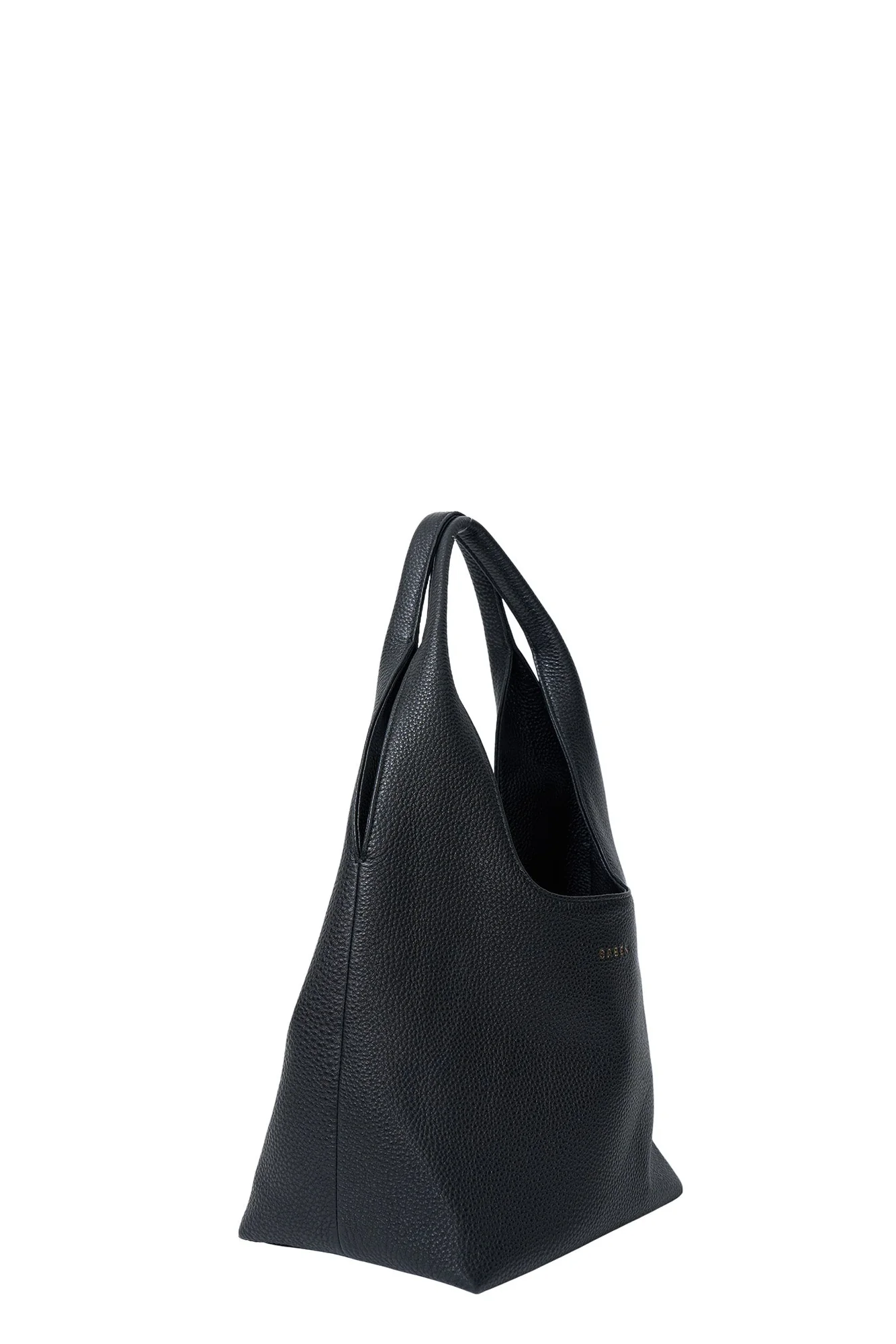 Kiki Shoulder Bag Black Lightly Milled - Image 4