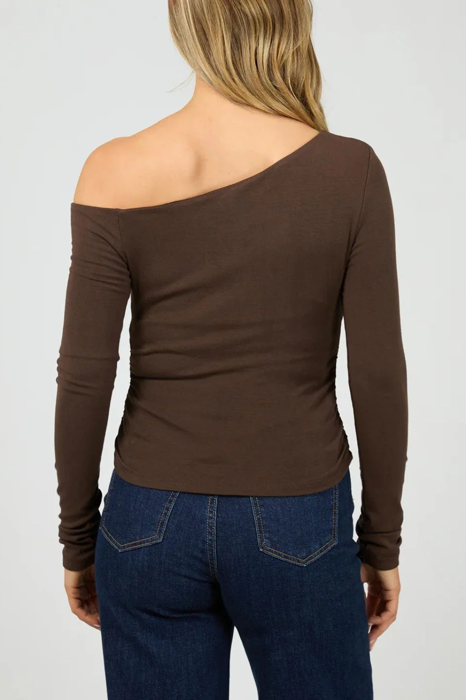 Kylie Brown Off Shoulder LS Top - Image 4