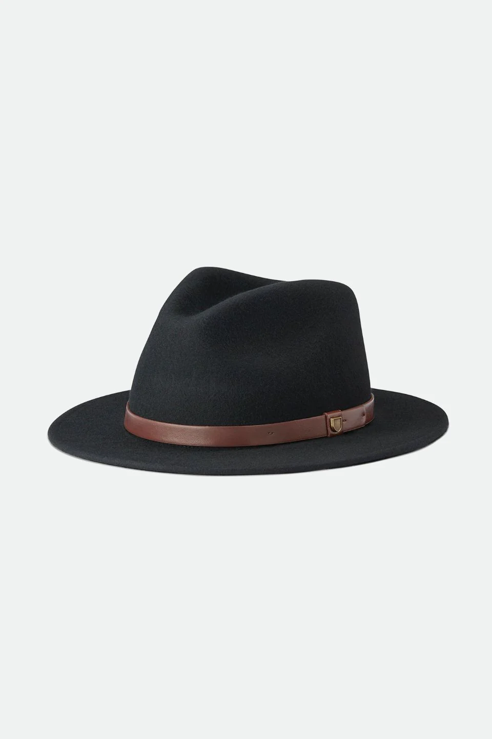 Messer Fedora Black Wool Felt Hat - Image 3
