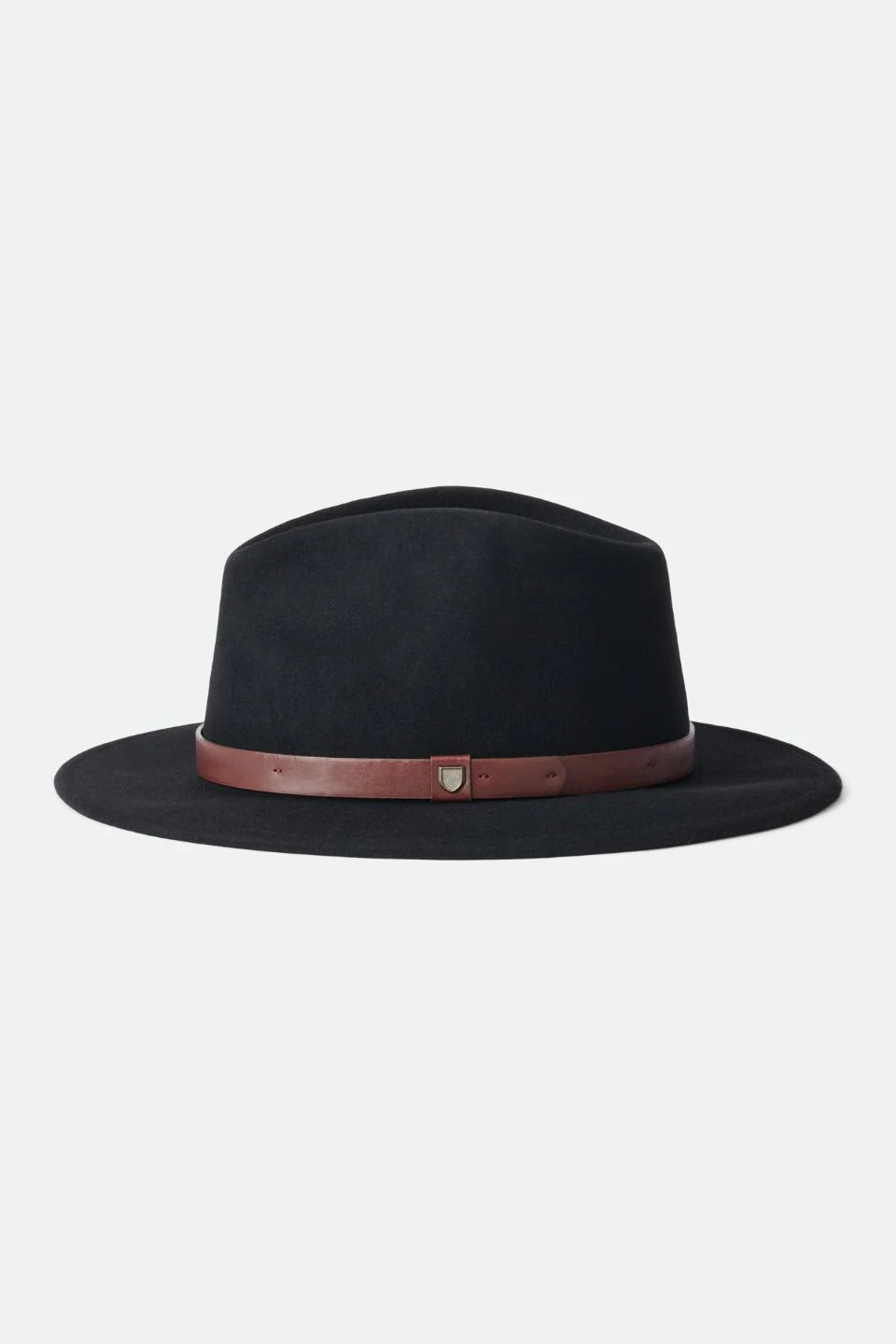 Messer Fedora Black Wool Felt Hat - Image 7