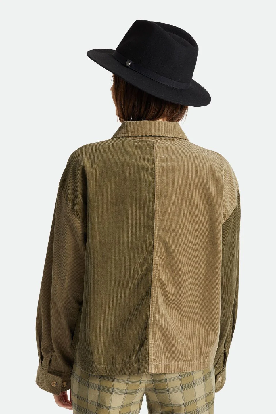 Messer Packable Fedora Black Wool Felt Hat - Image 3