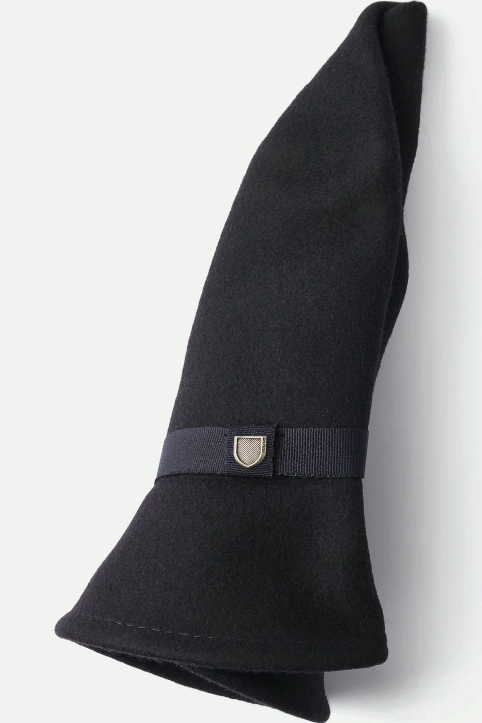 Messer Packable Fedora Black Wool Felt Hat - Image 6