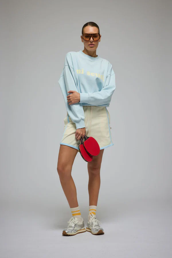 Mi Scusi Washed Glacier Sweatshirt - Image 2