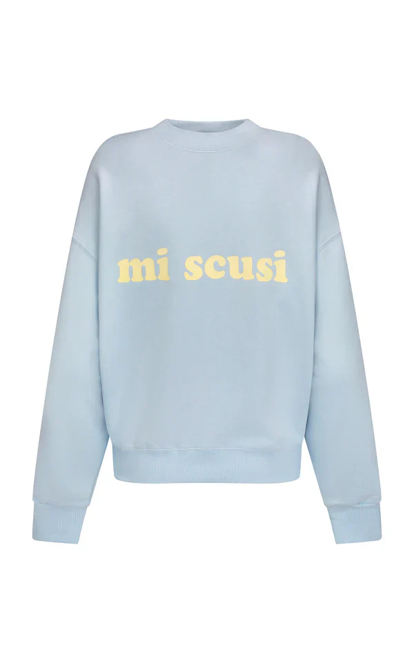 Mi Scusi Washed Glacier Sweatshirt - Image 7