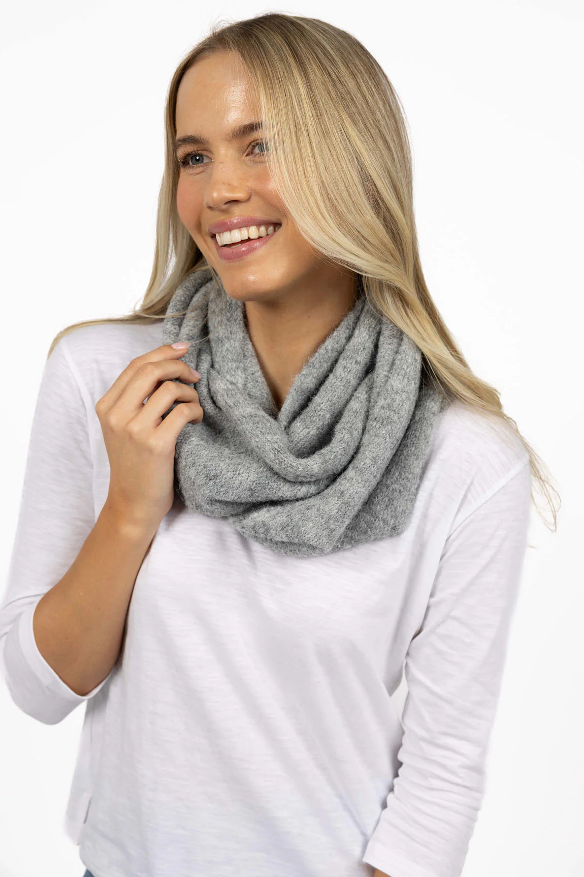 Nouveau Ash Wool Snood