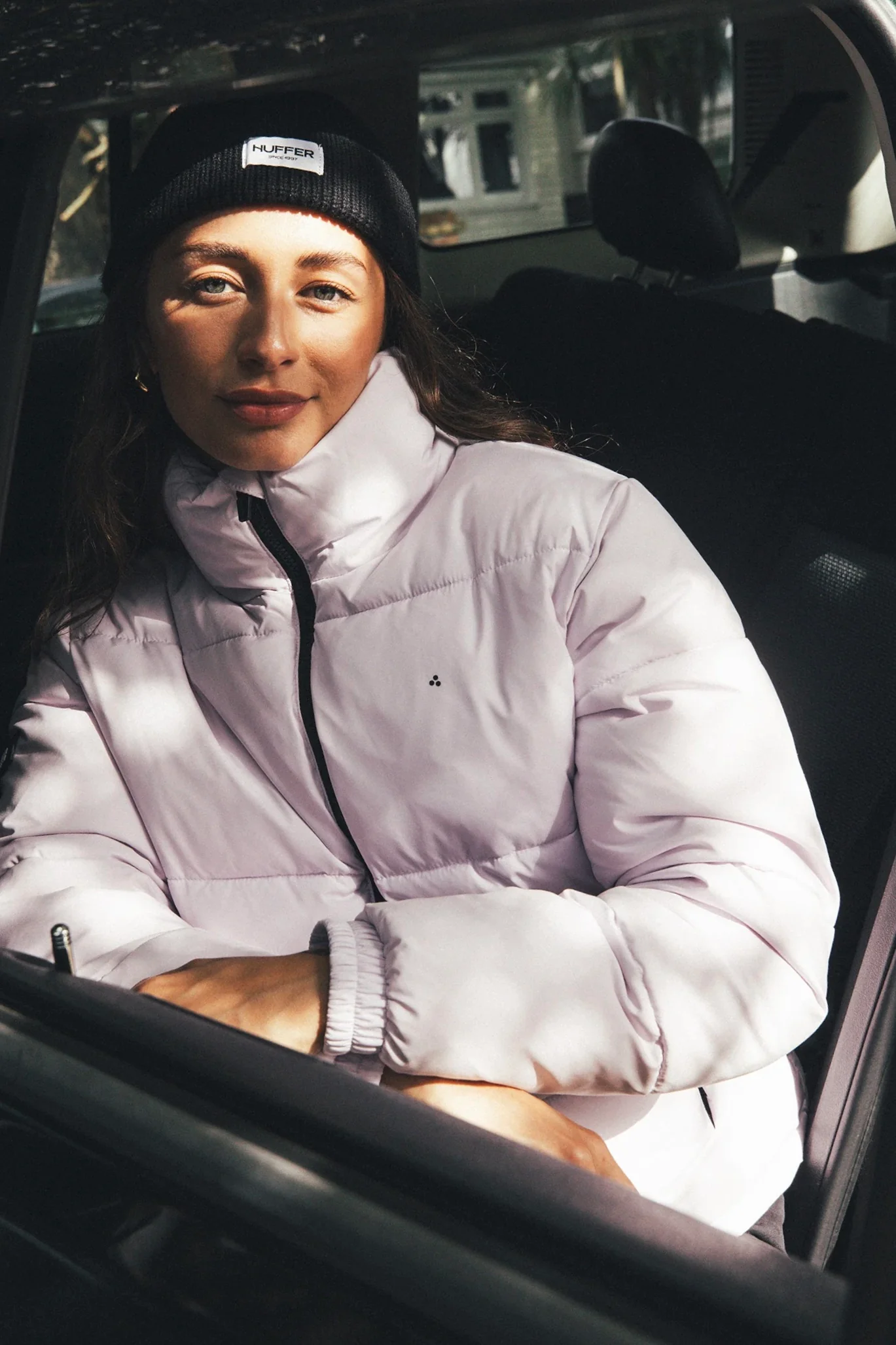 Orchid Box Puffer Jacket - Image 2