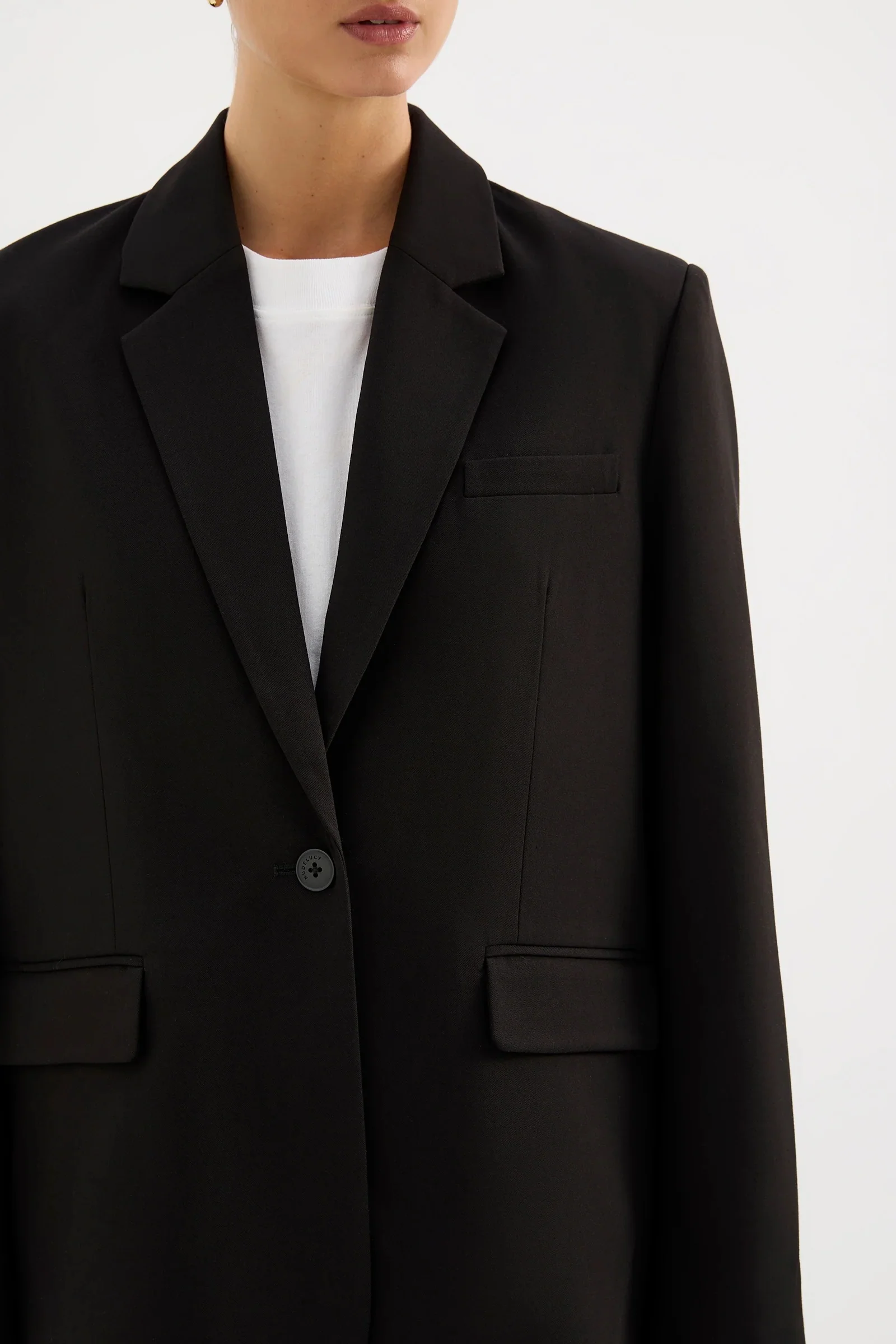 Orla Black Relaxed Blazer - Image 6
