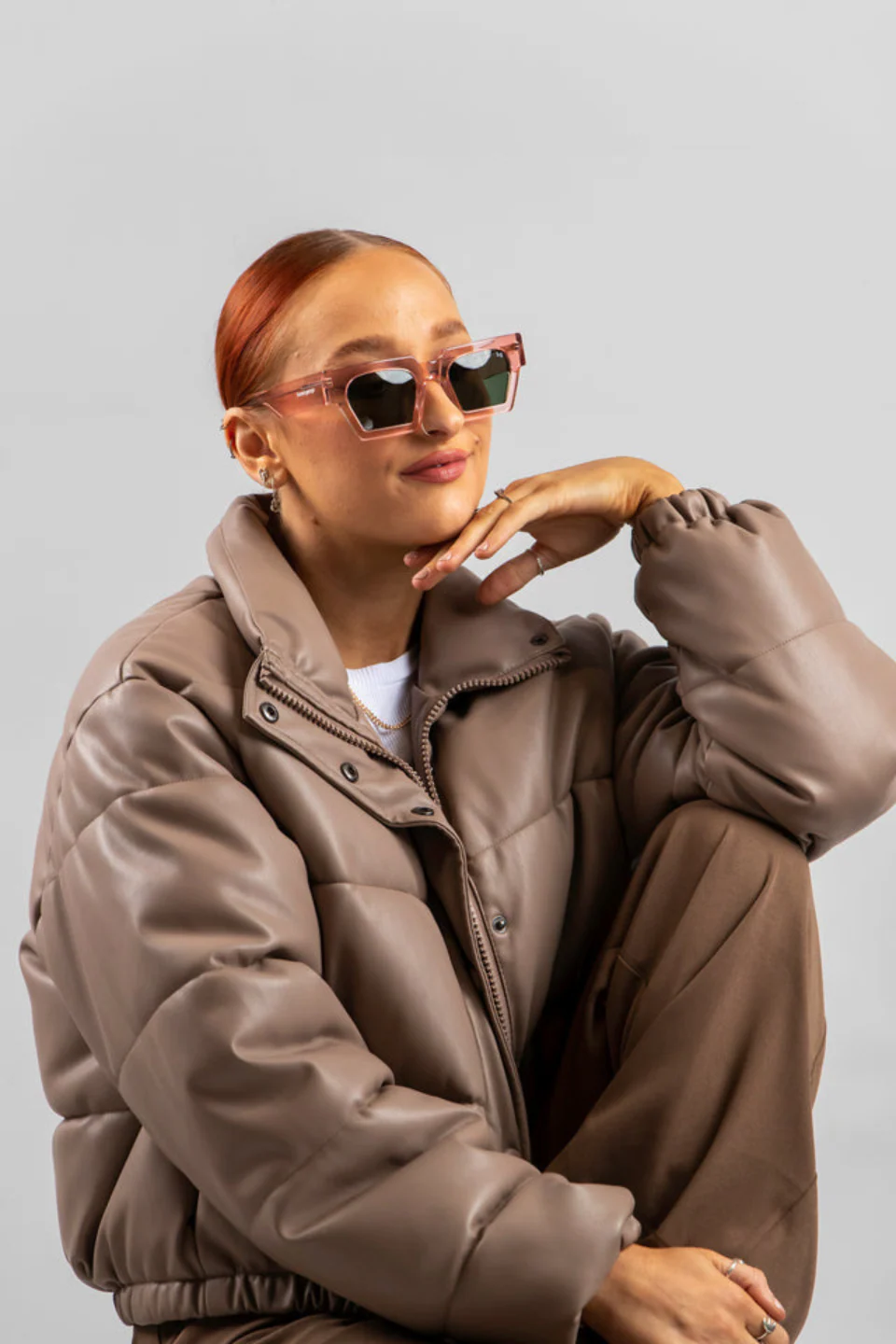 Parker Pink Sunglasses - Image 2