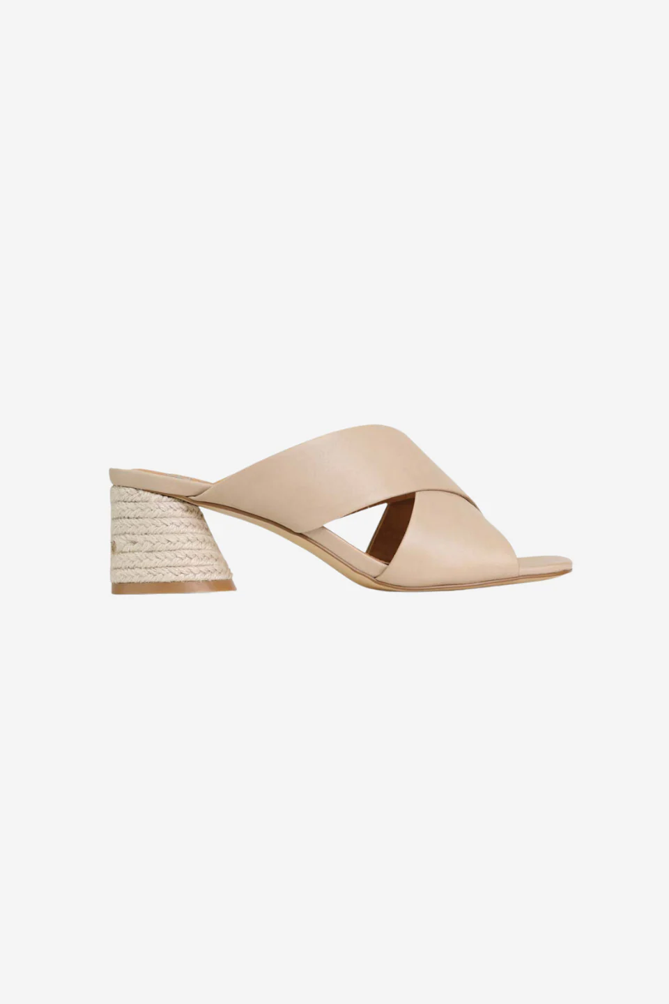 Petora Nude Cross Leather Mule - Image 3