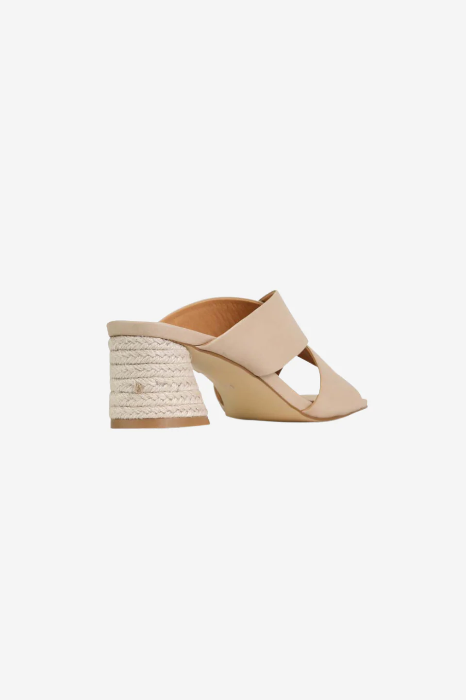 Petora Nude Cross Leather Mule - Image 4