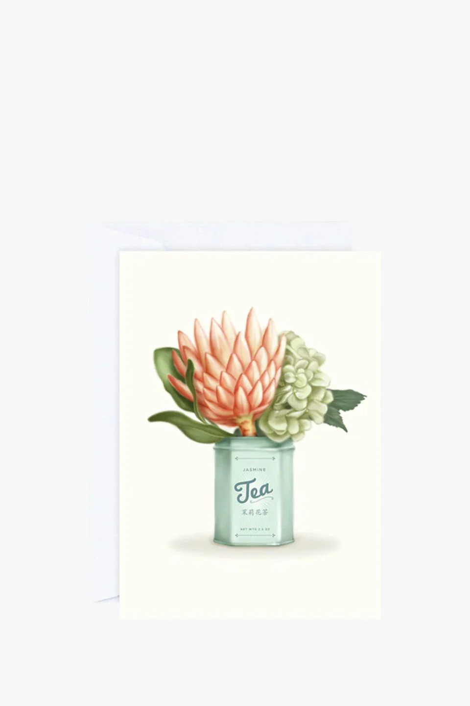 Pro-Tea Greeting Card
