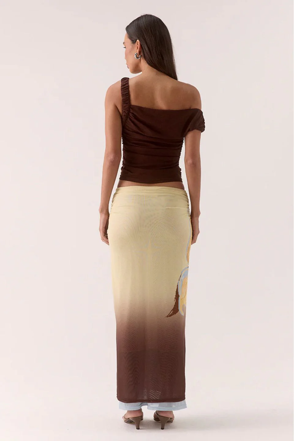 Rua Ganache Asymmetric Off Shoulder Top - Image 4
